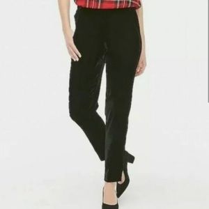 Jcrew Factory Jamie Pant Black Velvet